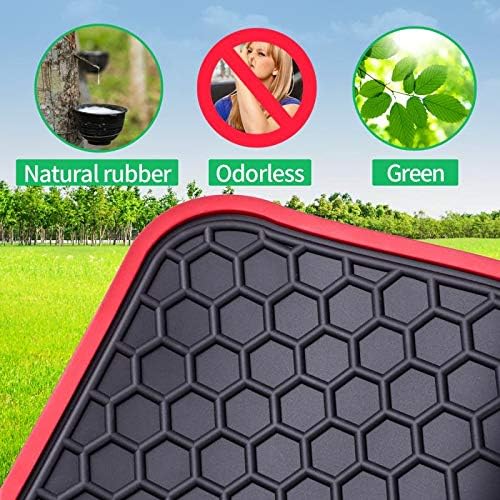 Car Floor Mats Custom Fit for Nissan Altima 2018 2017 2016 2015 2014 2013 Odorless Washable Rubber Heavy Duty All Weather Protection Car Floor Liner-Black