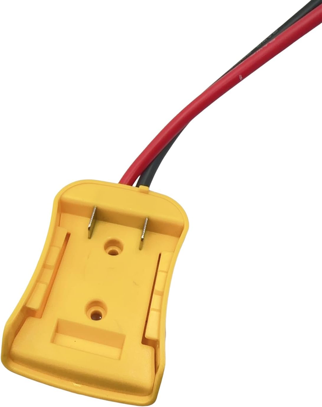 Jumper Cables with Adapter Compatible with De.walt 20V Battery, 1.3FT 8AWG Alligator Clips Jumper Starter Automotive Booster Cables Power for Car Jump Starting Using Tool Batteries