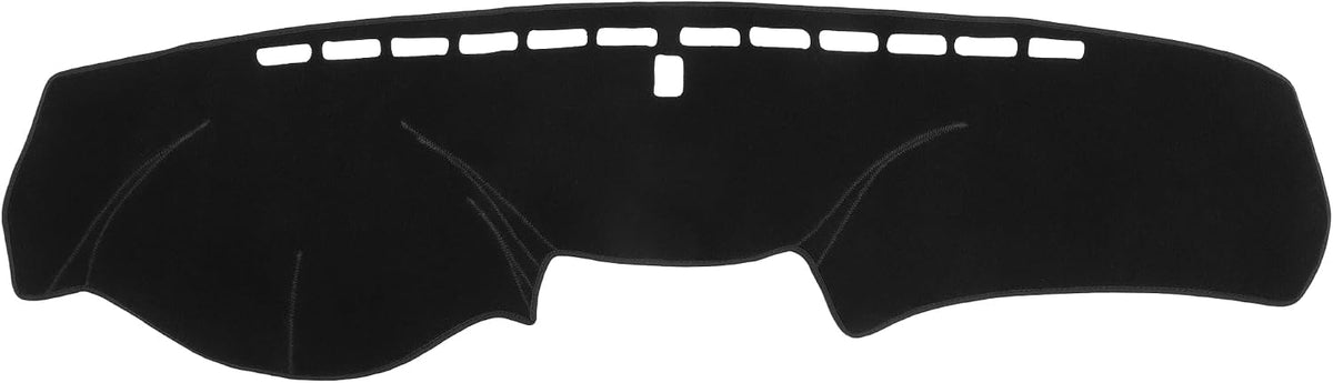 Car Dashboard Cover Compatible for Honda Accord 2008-2013, Protective Polyester Black Center Console Interior Trim Dash Cover Mat Pad