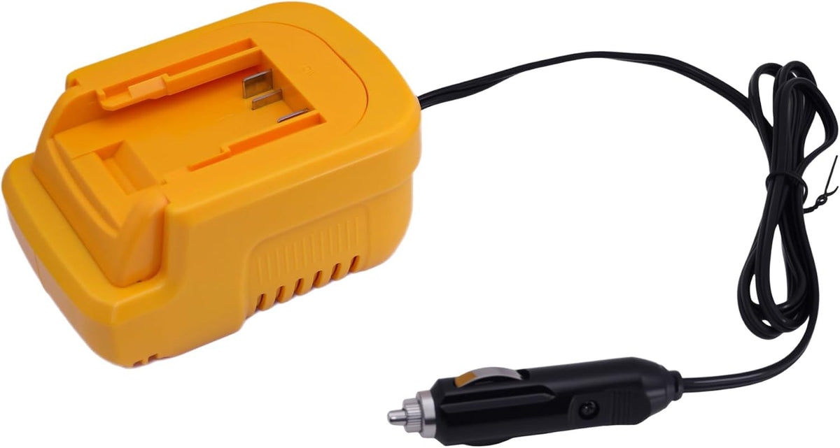 Car Battery Charger Compatible with Dewalt 20V/60V Batteries for DCB207 DCB201 DCB204 DCB203 DCB200 DCB606 DCB609 DCB612 etc