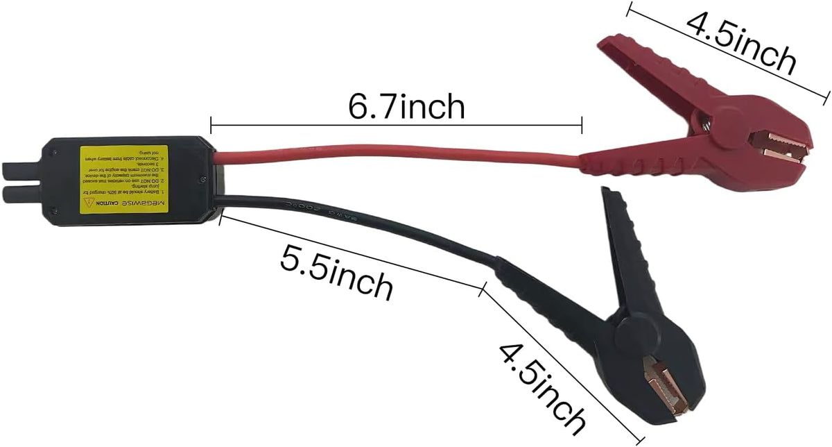 Smart Jump Starter Cable for MEGAWISE and Many Other Brands