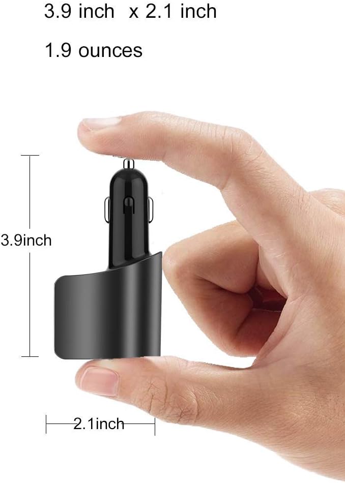 LIHAN 3 USB Car Charger,Fast Charging,Cigarette Lighter Adapter