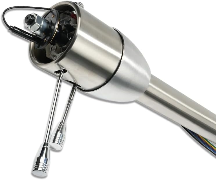 30" Natural Manual Steering Column & Adapter Fits GM 1969-1994