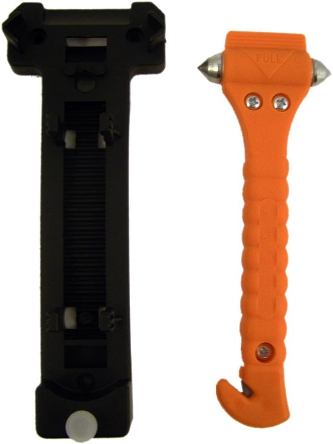 Seatbelt Cutter Window Breaker Escape Bright Orange 2pk - Large