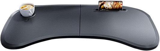 VEADONS Foldable Car Tray for Lincoln Navigator 1998–2025 2026 U554, Portable Laptop Desk & Eating Table with Cup Holder, Interior Accessory for Remote Work & Road Trips, Anti-Slip Surface