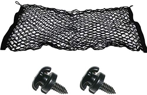 Trunk Organizer for Chevy Cruze 2010-2019 & Buick Verano 2012-2017 – Mesh Car Trunk Organizer – Cargo Net for Sedans – Nylon Mesh Netting – Compatible with Cruze & Verano