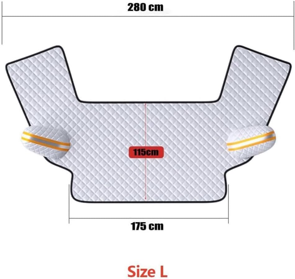 Car Window Snow Covers for Honda CR-V 2023 2024 2025 Car Windshield Cover with Side Mirrors All Weather Against Snow Ice Easy to Carry