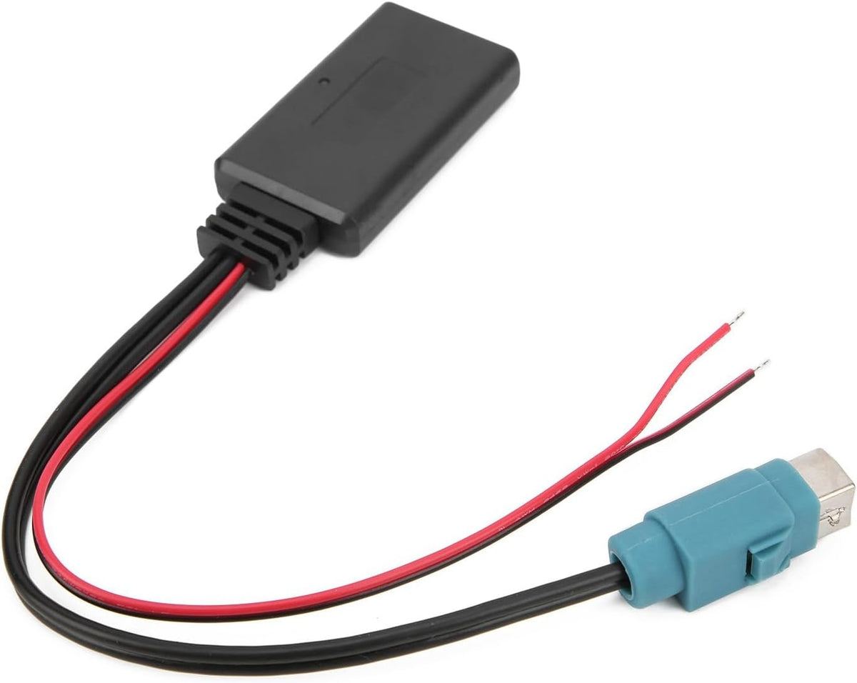 Bluetooth AUX in Cable Wireless Audio Adapter ABS Material 12V Car Bluetooth Module Replacement for Alpine iDA X001 IVA 205R DVA 9861Ri Compact Lightweight Portable