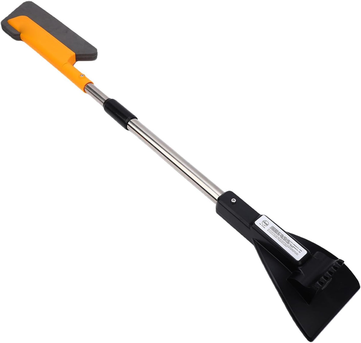 Car Snow Brush, 78-94cm Extendable, Serrated Blade