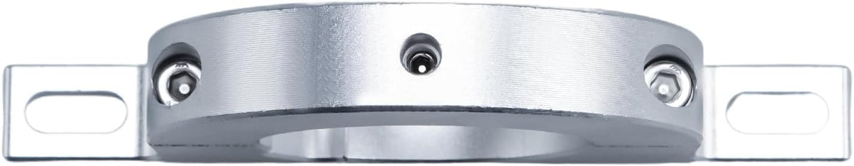 2" Universal Steering Column Keyed No Drop Mount, Aluminum Alloy 2" Steering Column Underdash Mounts River Clamp for Most Common 2" Diameter Column Compatible with GM GMC Chevy Dodge Ford