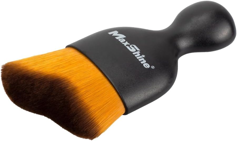 Maxshine Small Universal Ultra Soft Handled Brush – Super Soft Bristles – Professional Detailing Brush for Interior, Exterior, Leather Seats, Engine Bay & Wheels – Premium Car Care Tool