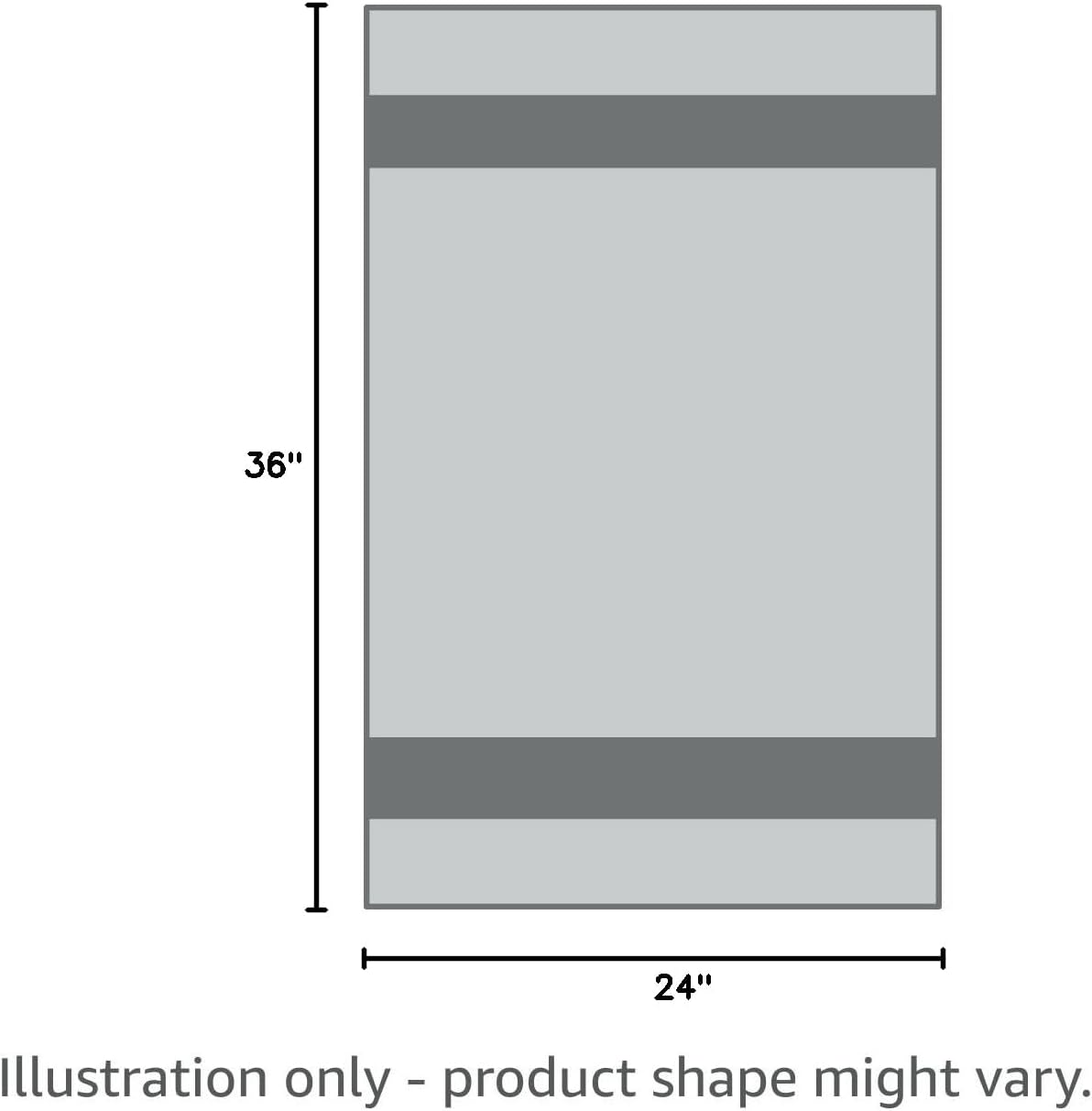 Large Microfiber Drying Towel for Car, Great Thick Soft Plush Towels, 36 x 24inches 800GSM Thickness, Quality, Washable, Absorbency No Scratch Lint Free Drying Towel (36 x 24inches,Grey-Blue,1pack)