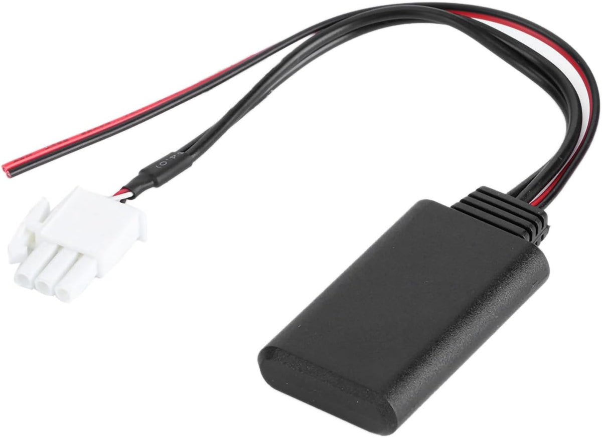 Tnfeeon Goldwing Bluetooth Adapter ABS A2DP Audio Adapter Bluetooth 5.0 3 Pin AUX Plug and Play Hi Fi Streaming for GL1800 Motorcycle Riders