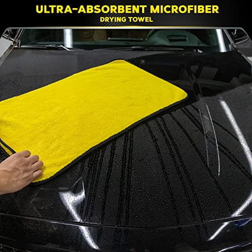 Meguiar's X190400 Supreme Shine Drying Towel, Large Super Plush‚ 1 Pack