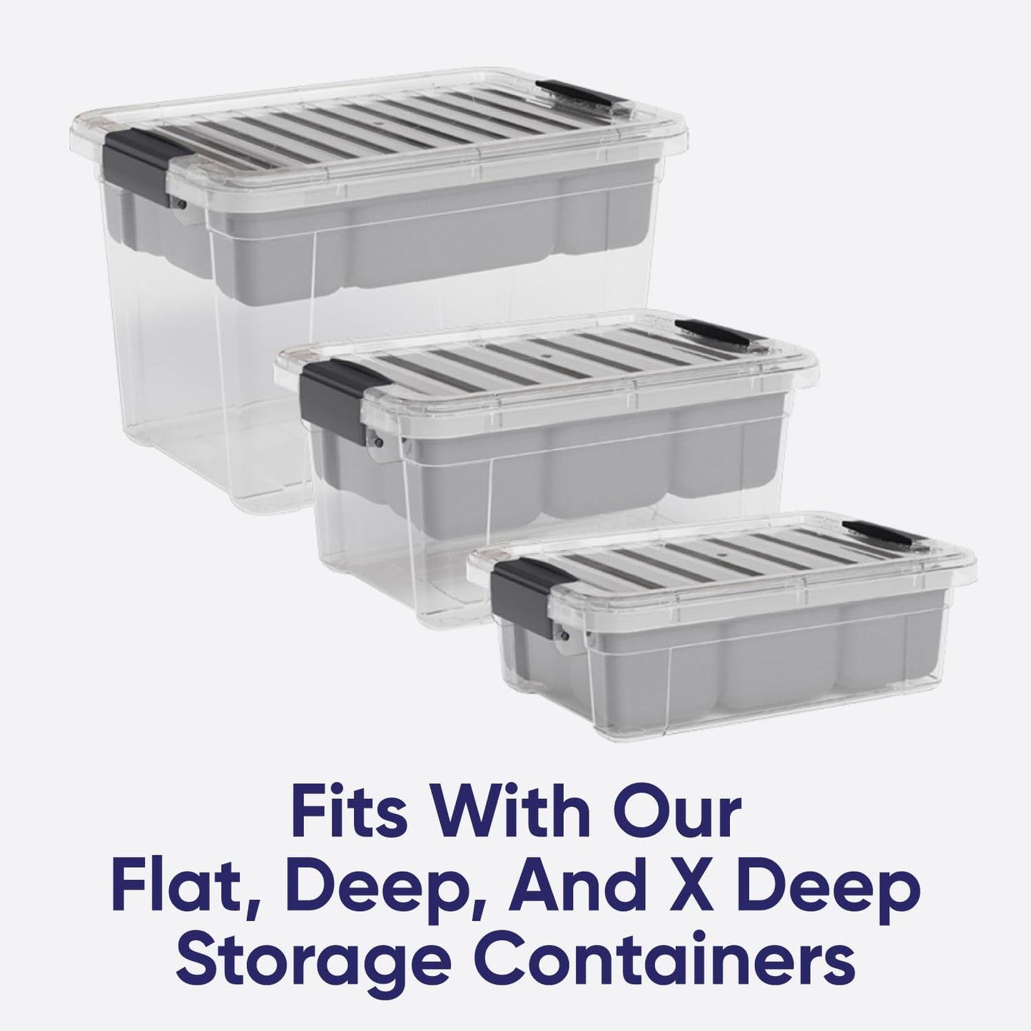 Superio Mini Storage Container Organizing Tray for Superio Bin or Drawer Plastic Organize Sewing, Crafts