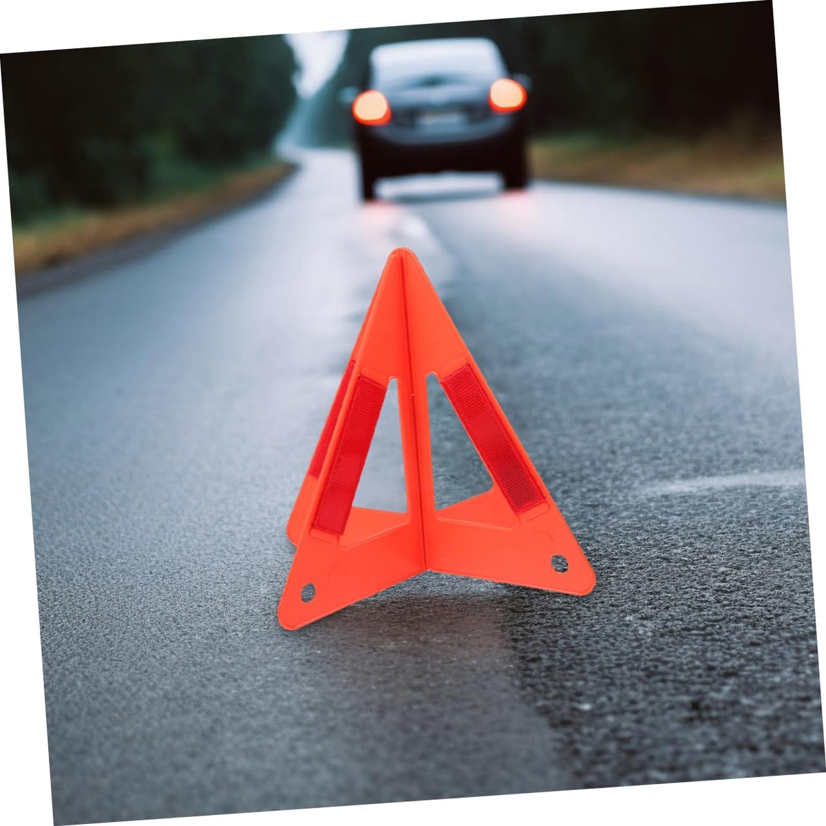 5pcs Portable Reflective Warning Triangles Road Safety for Vehicle