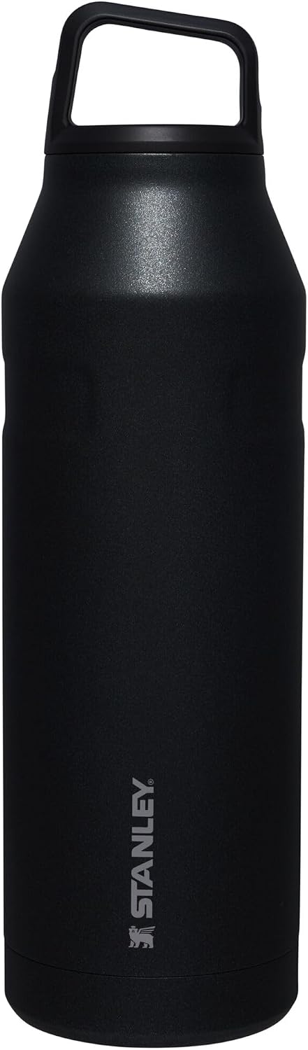 Stanley IceFlow Cap and Carry Water Bottle | Wide Mouth Twist Lid | Lightweight & Leakproof for Travel & Sports | Insulated Stainless Steel | BPA-Free