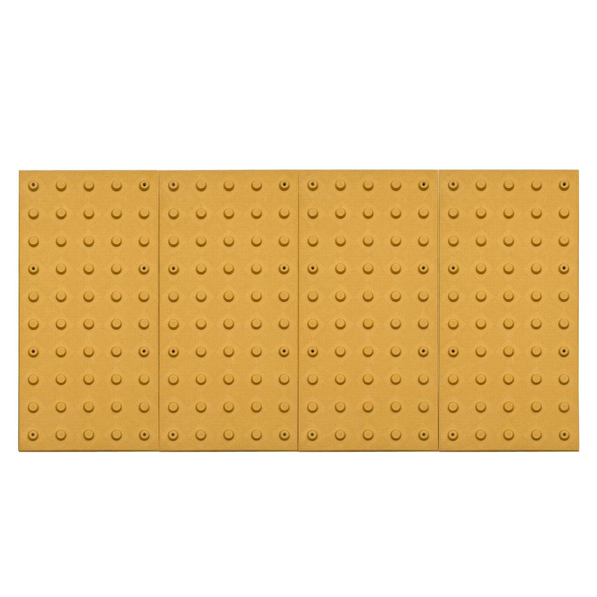 Sandbaggy 24" x 48" ADA Warning Pads Set (Assembled Size) - Fasteners Included - ADA Compliant - Surface Mounted Truncated Domes (1, 24" x 48")