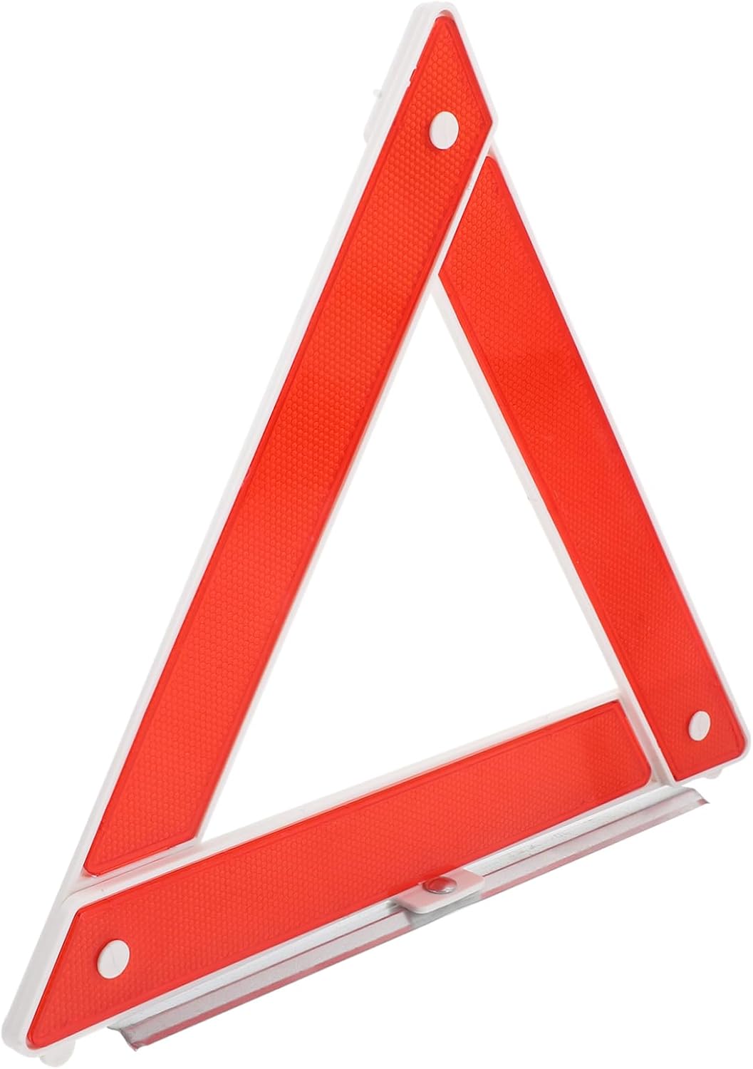 ERINGOGO Red Triangular Warning Sign for Roadside Parking, Easy Setup