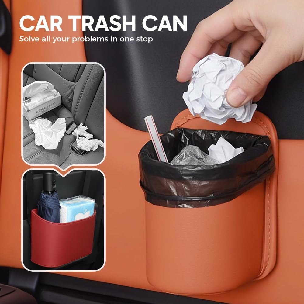 Car Door Cup Holder, Clip On Drink Holder Vehicle Door Storage Organizer (Black)