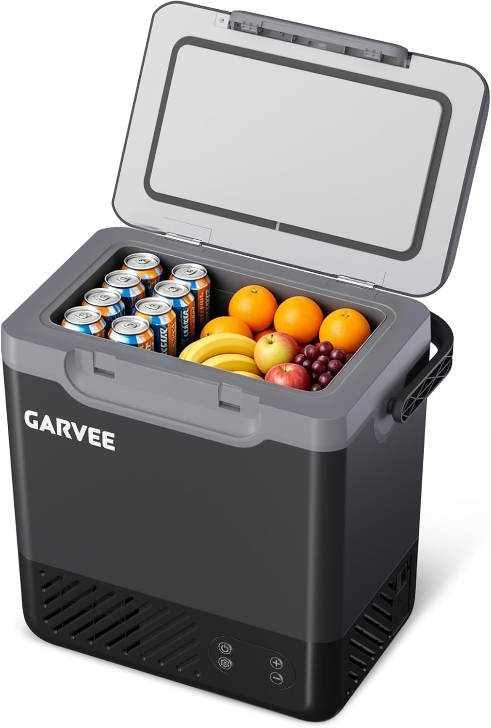 Garvee 12 Volt Refrigerator, 19QT 12V Car Fridge, Portable Freezer Compressor Electric Cooler, 12/24V DC 110-240V AC, Portable Refrigerator for RV/Truck/Camping, -4°F to 68°F