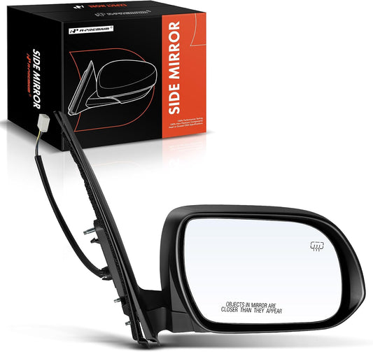 A-Premium Passenger Side Power Door Mirror Compatible with Toyota