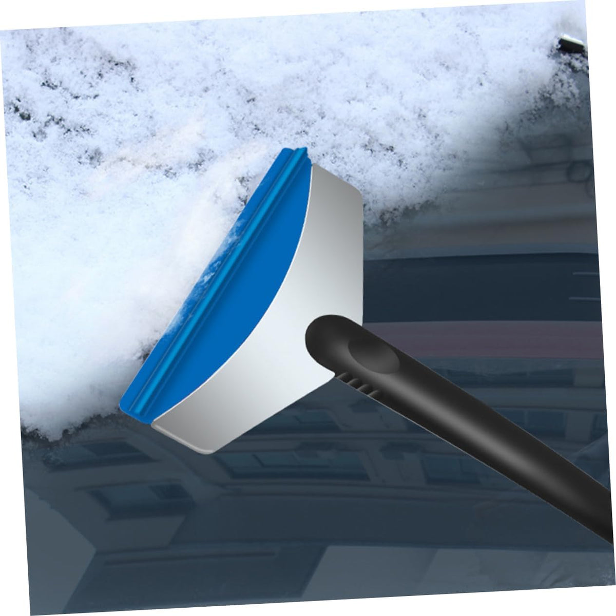 Durable Snow Shovel and Ice Scraper for Windshield Snow Removal Portable Car Accessory Trucks and Suvs