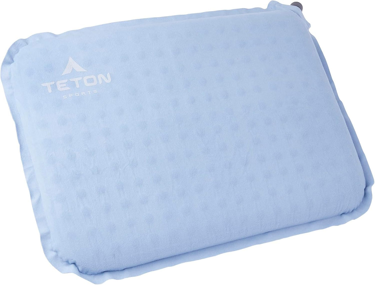 Teton Camping Seat Cushion; Stadium Seat; Office Chair; Car Pad; Inflatable, Bluestone