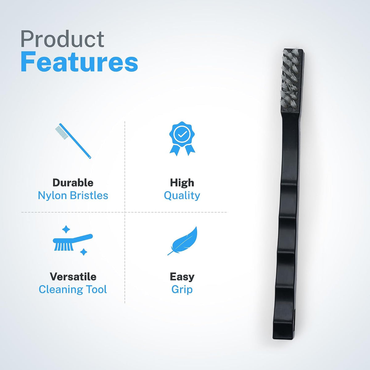 Nanoskin Toothbrush Detail Brush Set for Precision Cleaning, 6 Pack