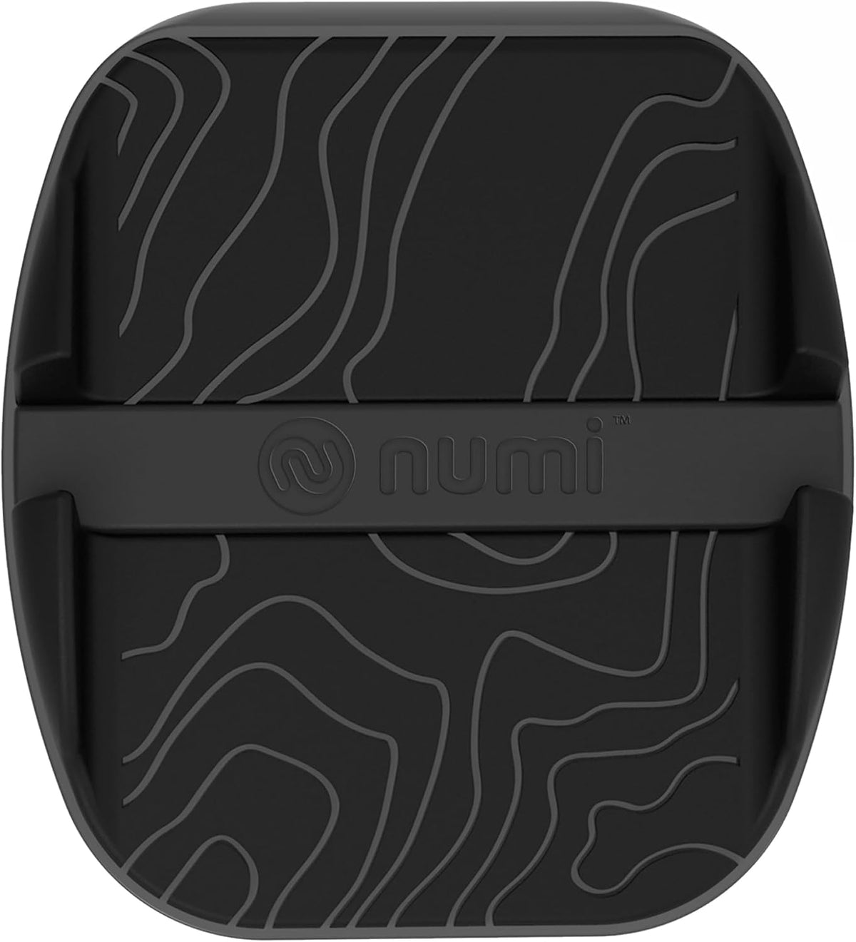 Numi Smart Dock Dashboard Cell Phone Holder - Dashboard Sticky Pad Technology - View Your Phone On Your Dash - Works with All Cars, and with All Smartphones (Black)