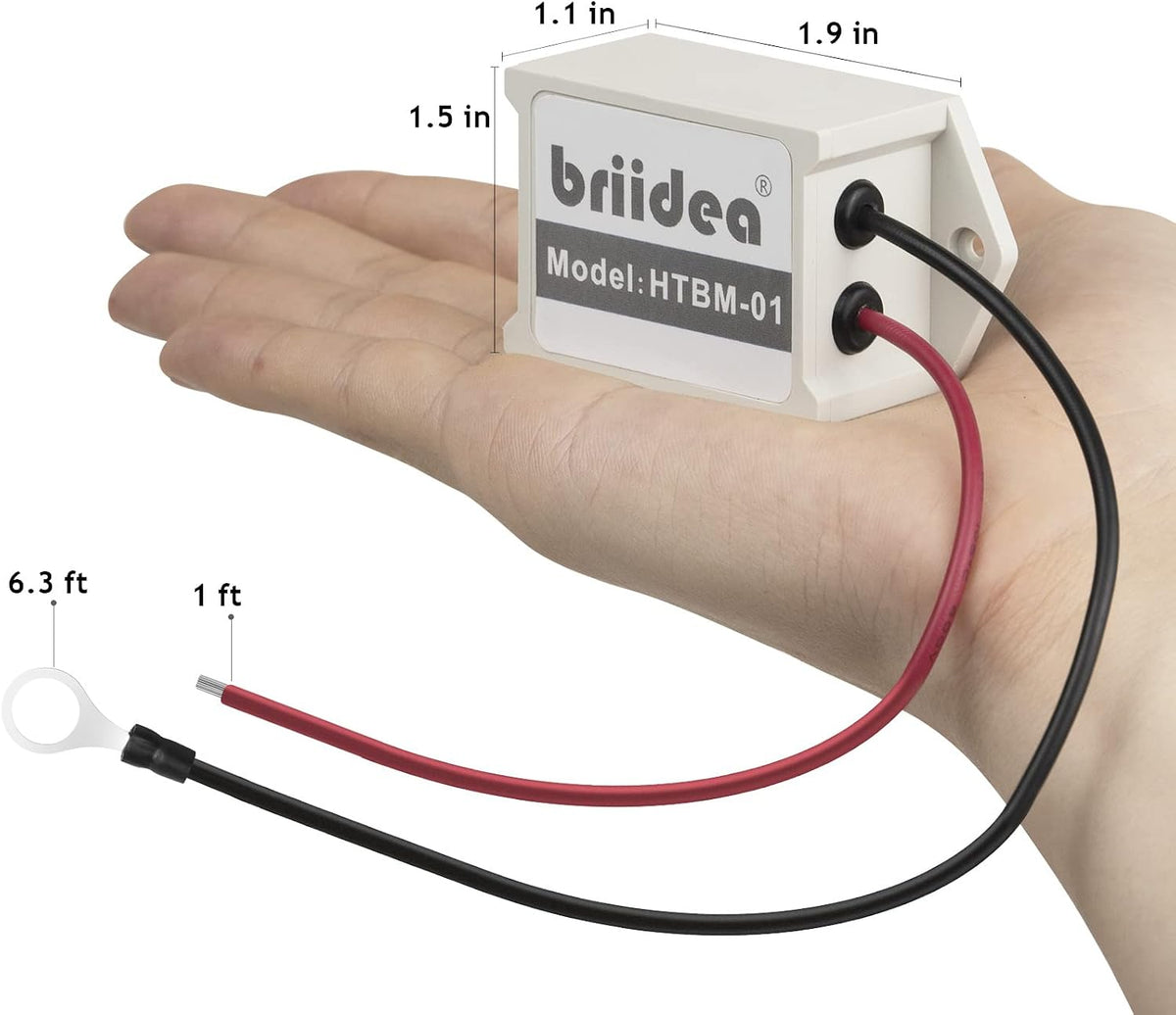 Briidea Towed Vehicle Battery Maintainer, Easy Installation