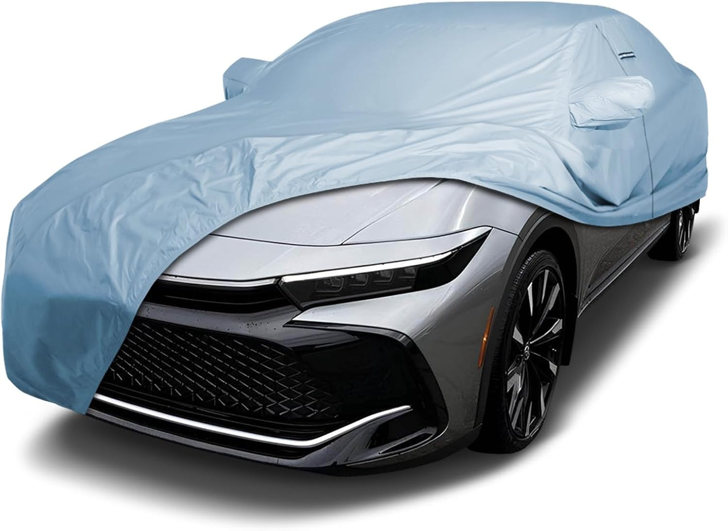 iCarCover Premium Car Cover for 2023-2026 Toyota Crown Heavy Duty Waterproof All-Weather Automobiles Custom Fit Indoor Outdoor UV Snow Protection Covers with Straps and Bag