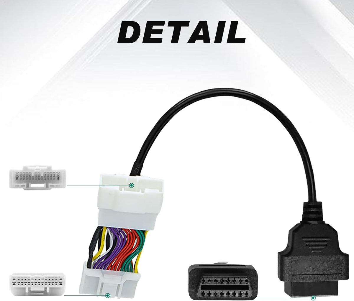 OBD2 Adapter for Tesla Model 3/Y 26Pin to 16Pin OBDDiagnostic Cable