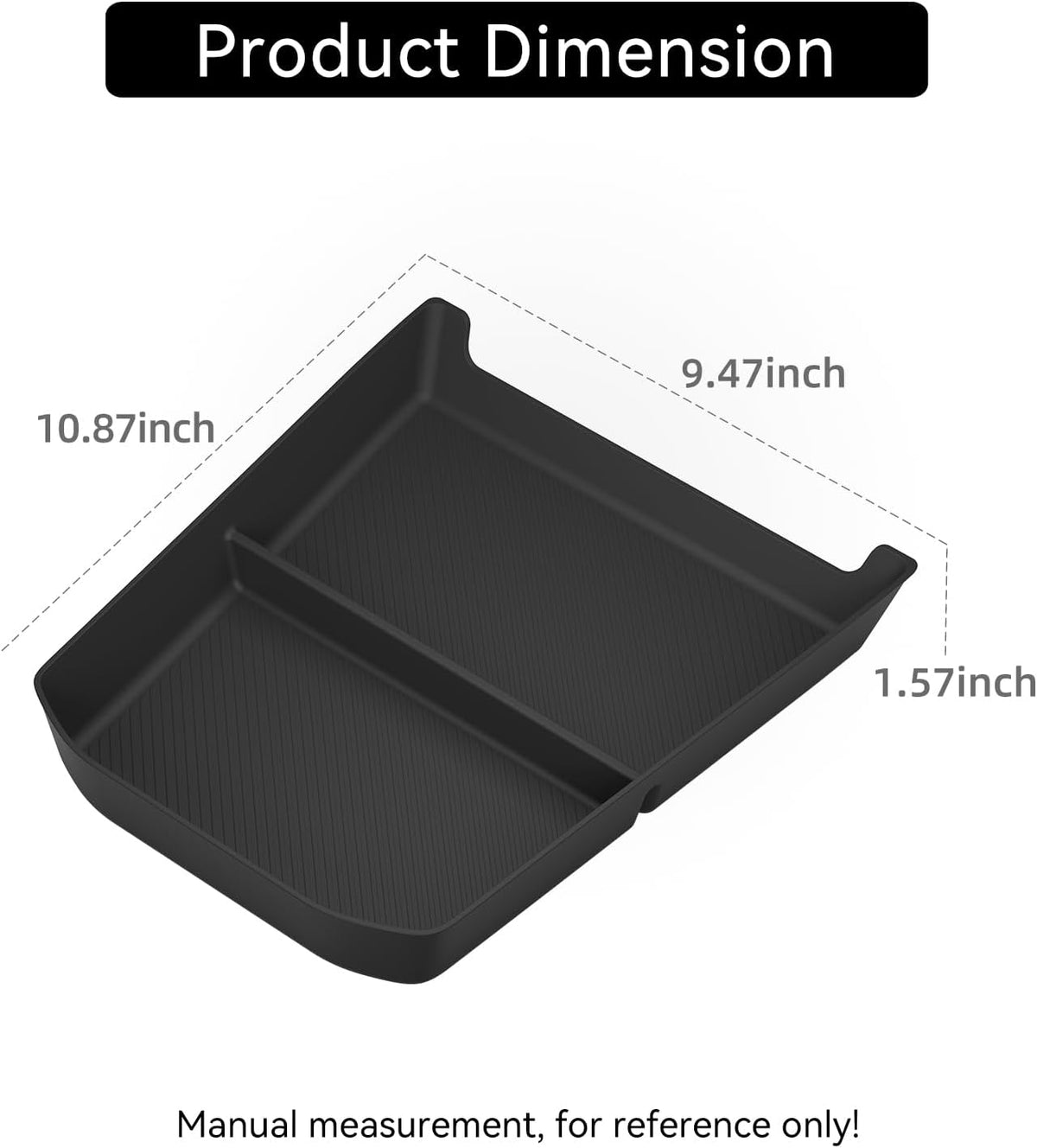 Center Console Lower Organizer for 2026 Toyota bZ/bZ Woodland Accessories