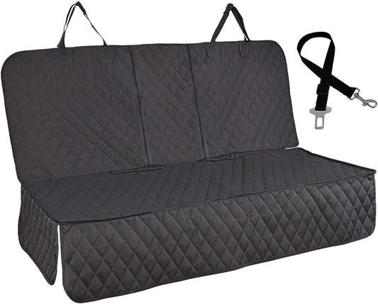 Honest Dog Car Seat Covers, Dog seat Cover with Side Flap for Cars, Trucks, and Suv's - Waterproof & Nonslip Pet Seat Cover for Backseat