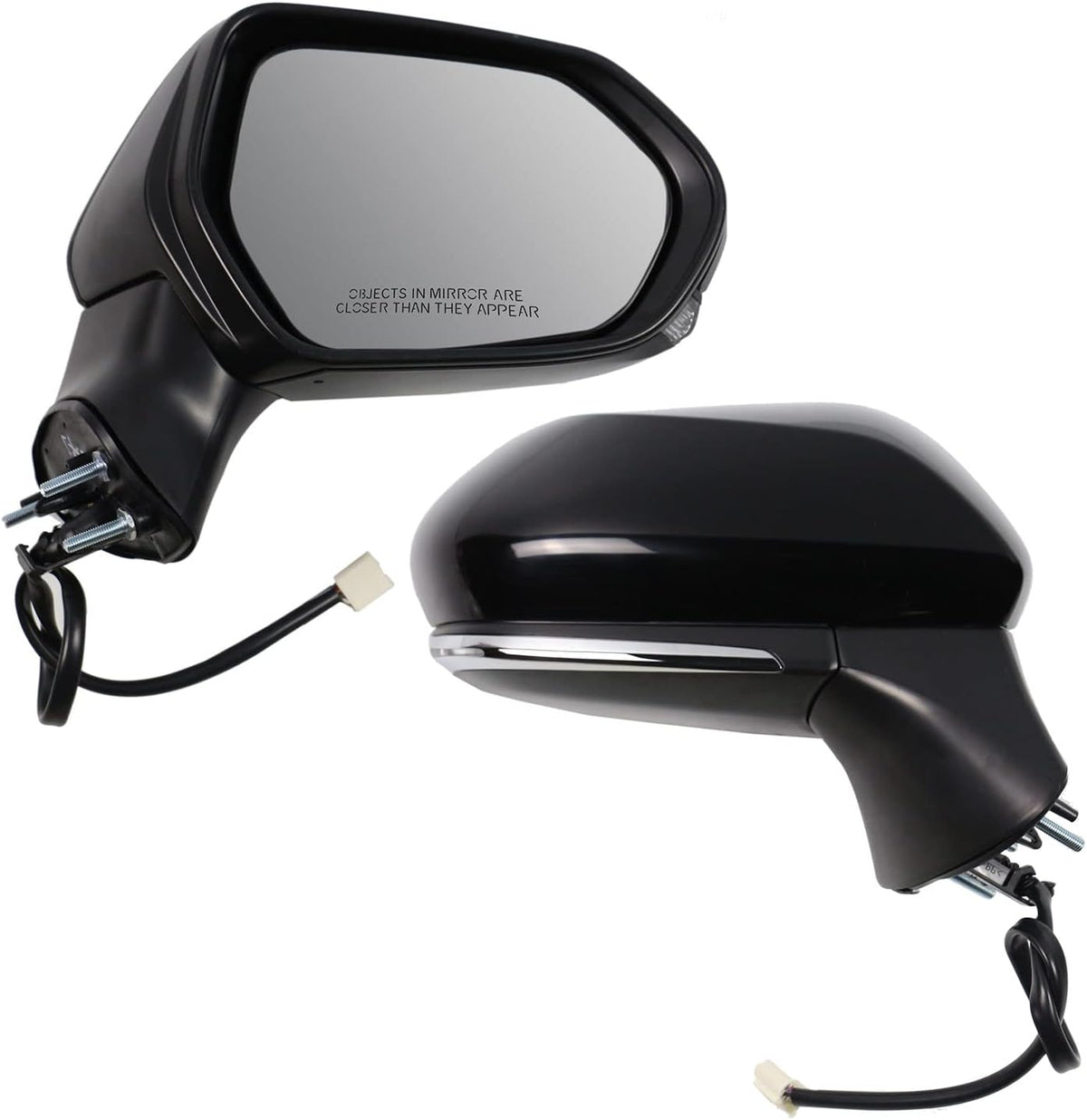 for Toyota Camry Side Mirror Assembly Passenger Side 2024 2018 2019 2020 2021 2022 2023 2024 | Power | Heated | Turn Signal | (POWER+LAMP+HEAT, Passenger Side(RH)) Replaces TO1321367
