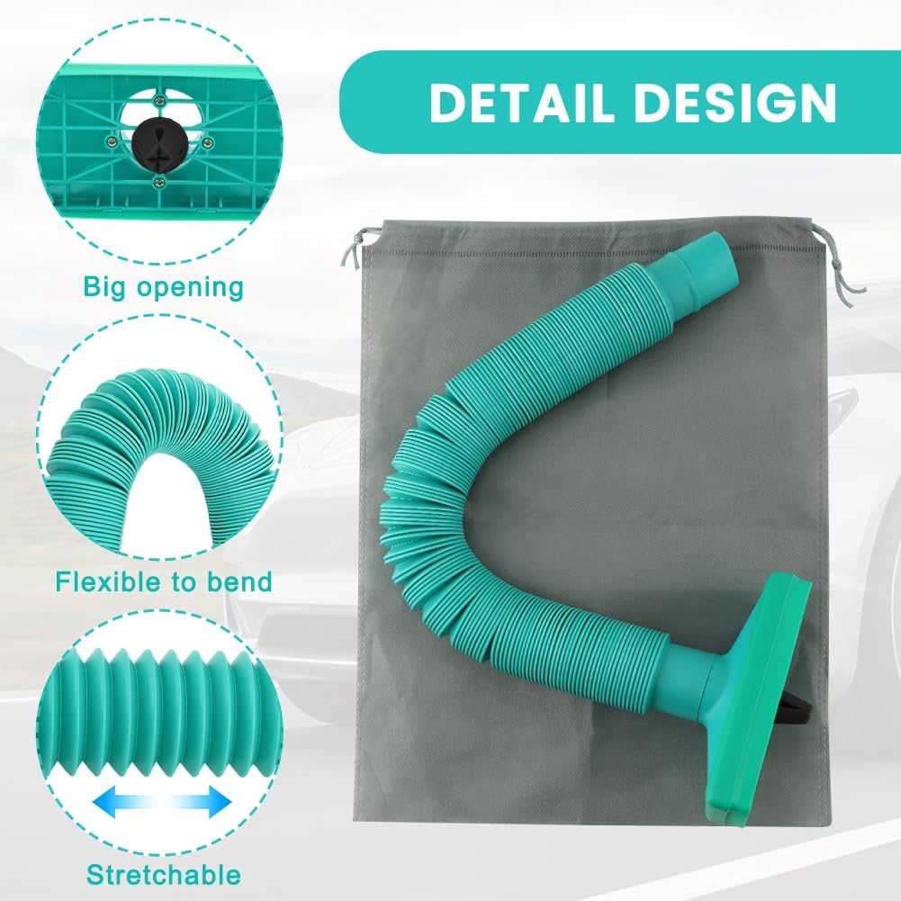 Cooler for Men Balls in Car, Jewel Cooler for Car, Car Air Conditioning Vent Extensions, Car Crotch Vent Extender Hose for Cool or Warm Air in Summer or Winter