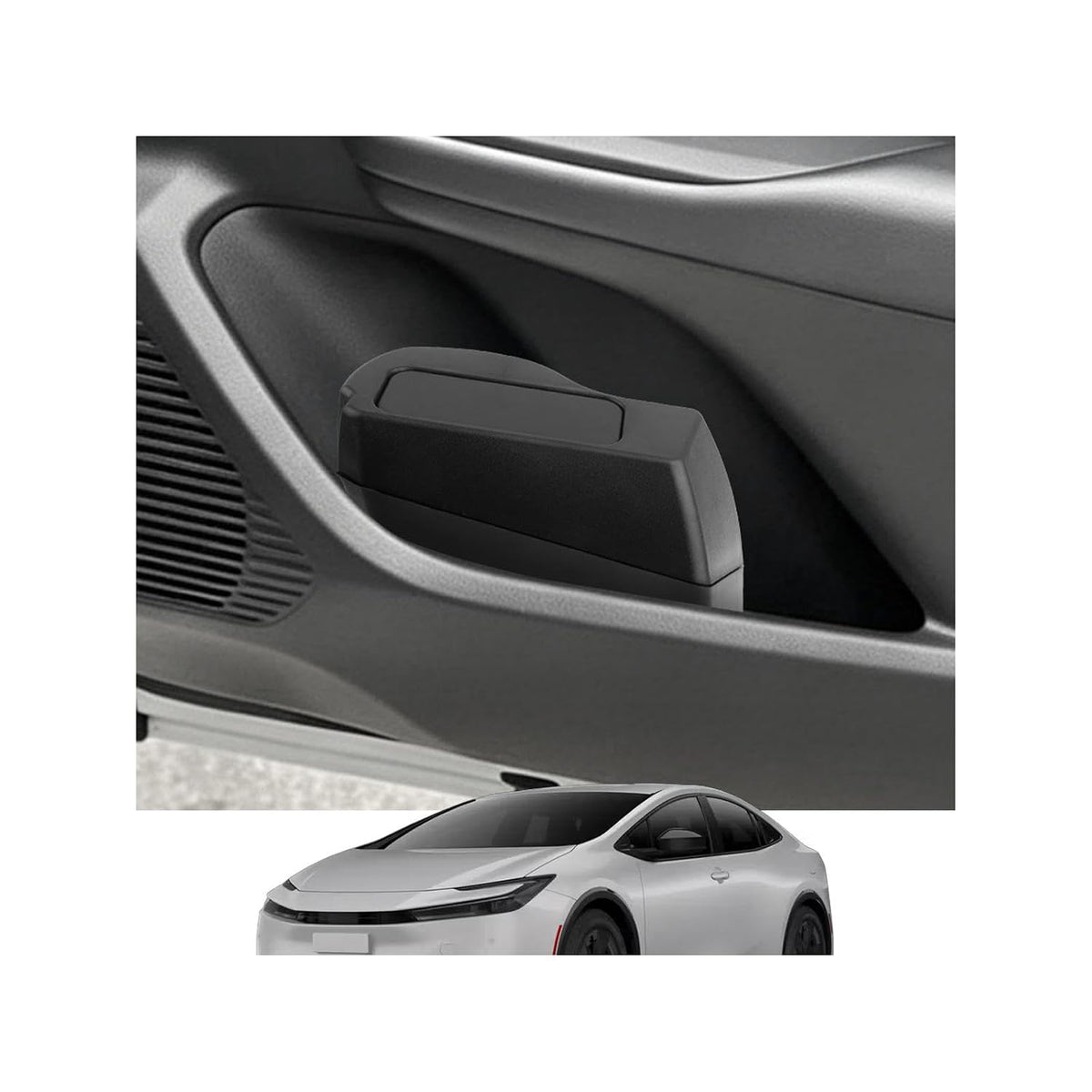 YEE PIN 2026 Prius Door Trash Can Trash Bin for Door 2026 Prius XSE Car Door Trashcan Trash Holder for 2023-2027 Toyota Prius Accessories (LE/XLE Premium/Limited/Prime SE/XSE Premium) Passenger Side