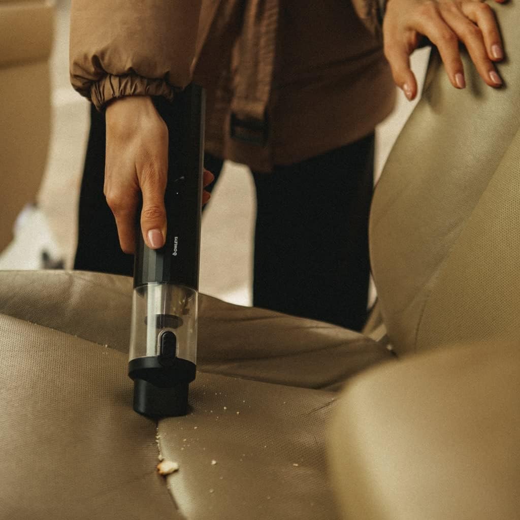 Lightweight Handheld Cordless Vacuum Cleaner 16000 Pa Strong Suction Portable Mini Vacuum Cleaner for Car Black Owler 16000 Owler 16000