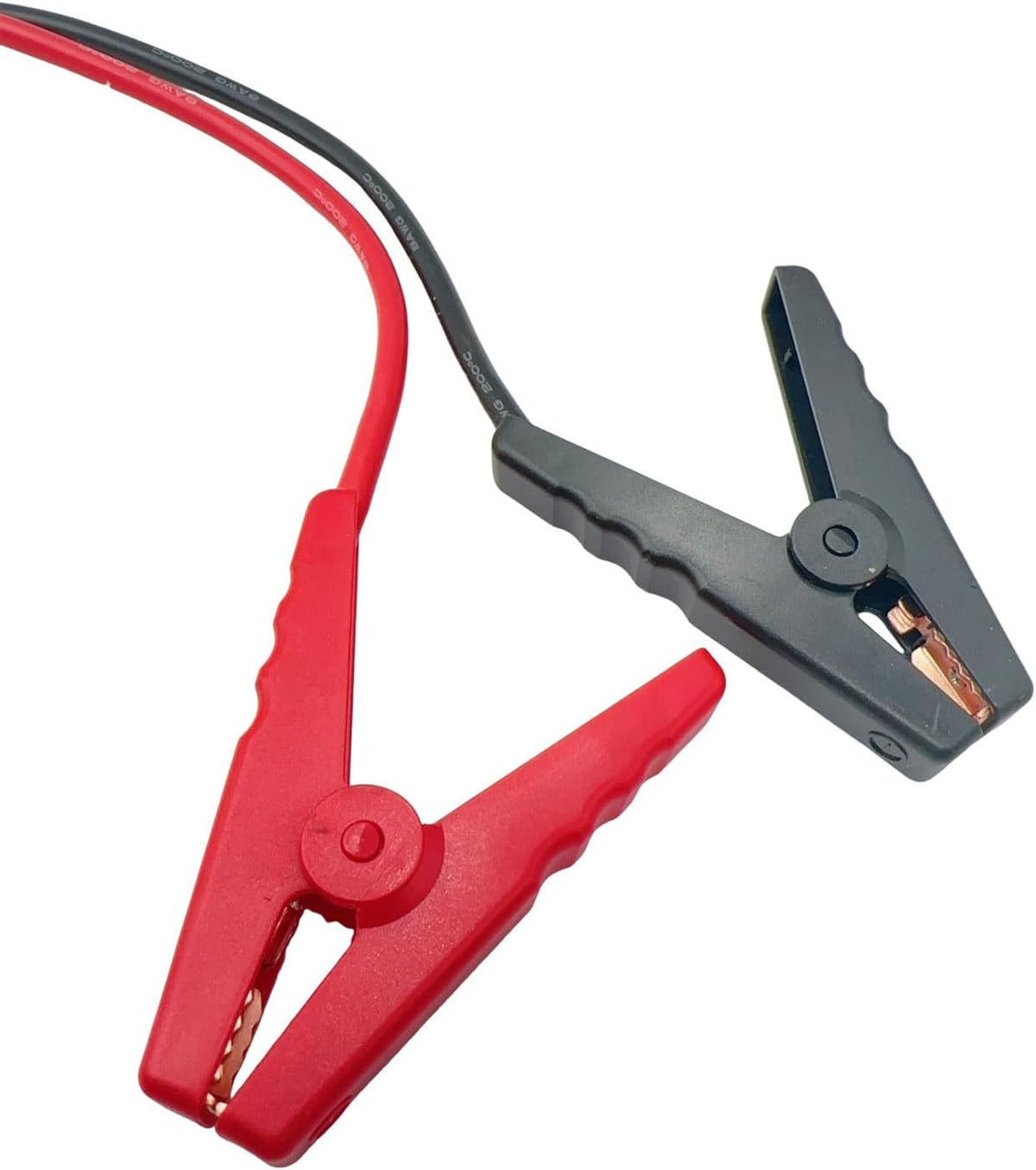 Jumper Cables with Adapter Compatible with De.walt 20V Battery, 1.3FT 8AWG Alligator Clips Jumper Starter Automotive Booster Cables Power for Car Jump Starting Using Tool Batteries