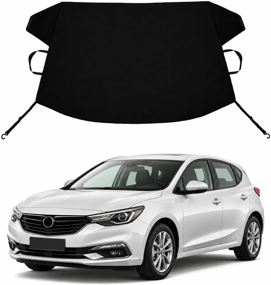 Beetle Custom Windshield Cover for Ice and Snow VW Beetle Heavy Duty 600D Oxford Fabric Windshield Protector Fit Waterproof Frost Snow Cover Winter Car Accessories