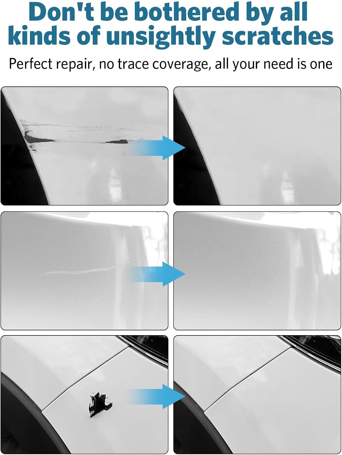 Firecracker Red(PRC/MRC) Touch Up Paint for Jeep, Car Paint Scratch Repair Remover Pen Color Exact Match, Quick and Easy Fix Automotive Auto Chips and Nicks Scuff