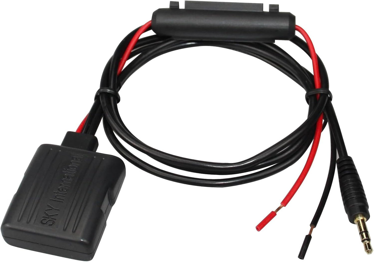 Universal Bluetooth Module 3.5mm Input for Car Stereo Wireless Play for iPod iPad iPhone 5 6 7 8 X Xs Max XR 11 12 13 Pro Max Samsung Huawei Xiaomi Sony