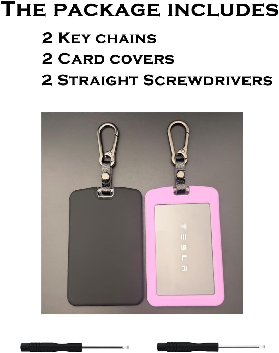 Key Card Holder Case for Tesla Model Y Model 3 Cybertruck and Rivian