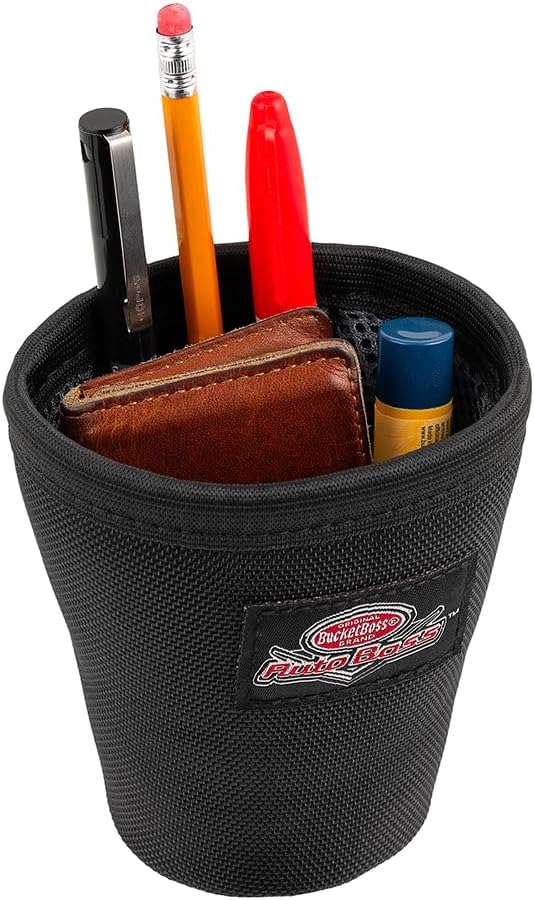 Bucket Boss - AutoBoss Cup Holder Organizer, Auto Boss (AB30100) , Black