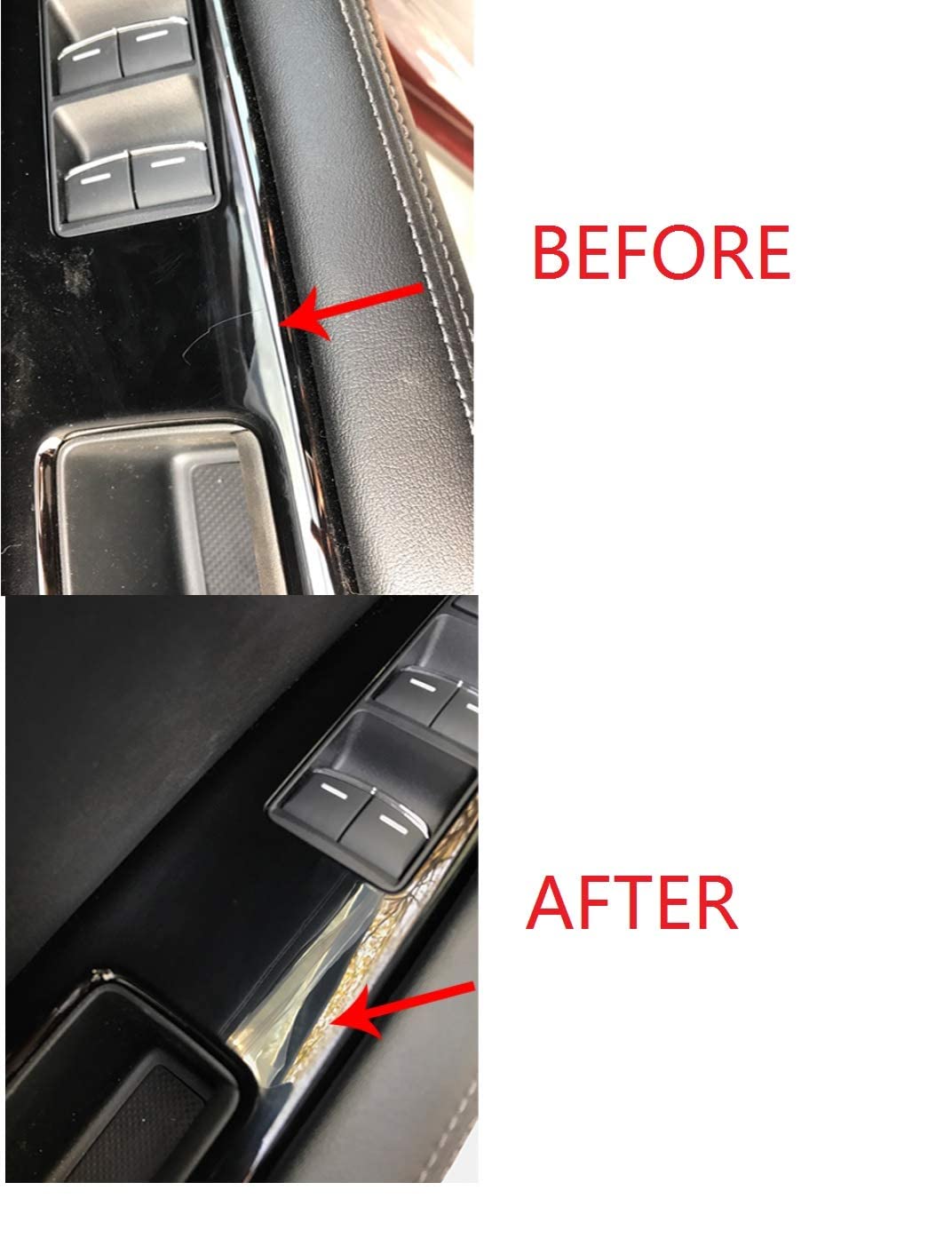 QUIXX 2019 Acrylic Scratch Remover for All Kinds of Acrylic and Plastic (50g Polish/1 Cloth/2 Sandpaper)