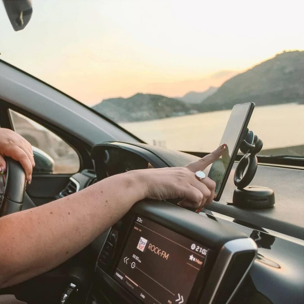 PopSockets Car Phone Mount, Vent Mount, Black - Black