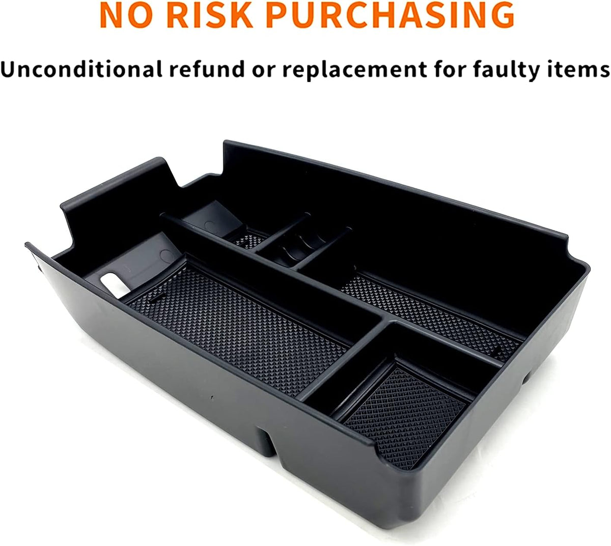 Compatible with Ford Escape 2020 2021 2022 2023 2024 2025 2026, Bronco Sport 2021-2023 2024 2025 2026 Accessories Center Console Tray Organizer, Armrest Secondary Storage Box