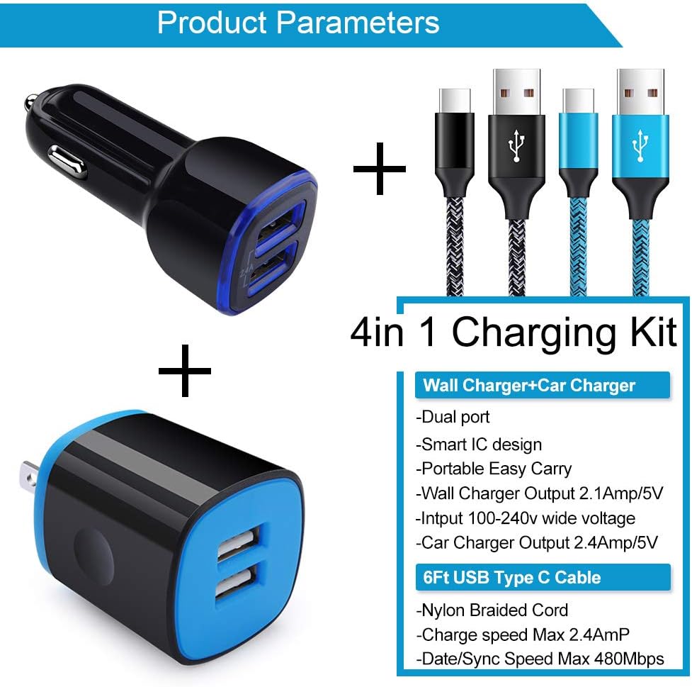 USB C Charger Set for Samsung Galaxy A17 A16 A15 5G A14 S26 Ultra S25 FE