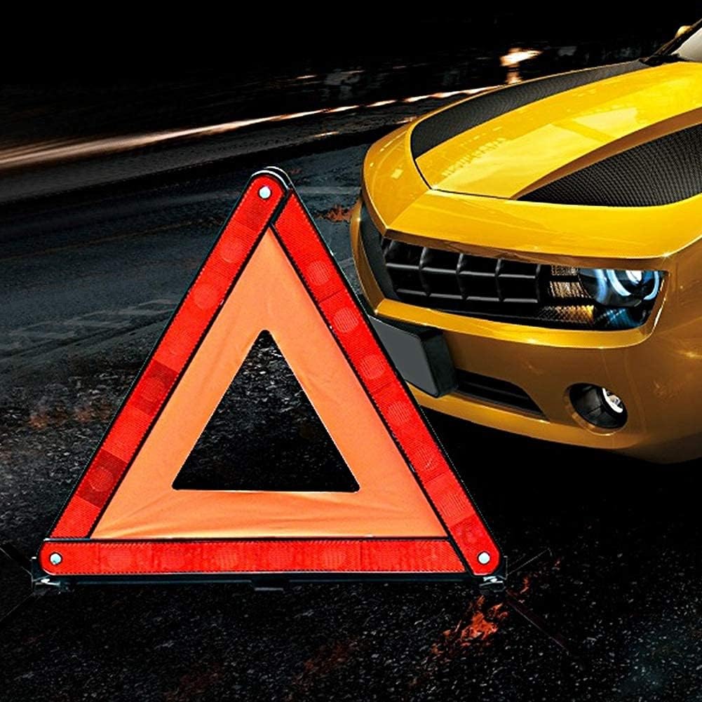 Foldable Car Reflective Triangle Emergency Fault Sign Warning Board Roadside Safety Parking Stop Board Sign